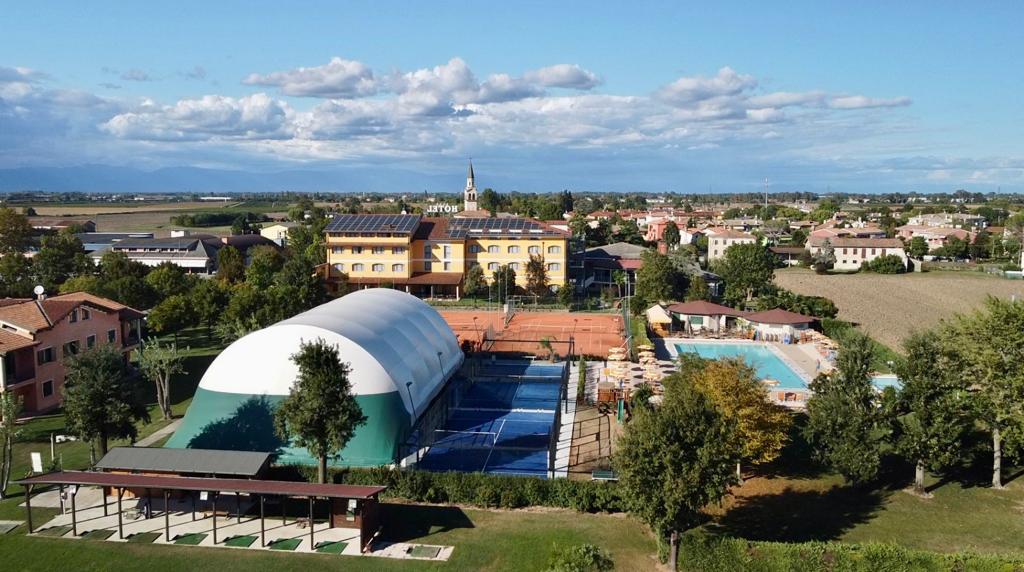 Drone view- Ancora sport hotel